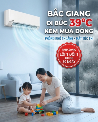Bắc Giang oi bức đỉnh điểm 39 độ kèm mưa dông: Hệ quả phòng ốc ngột ngạt và giải pháp điều hòa cấp bách