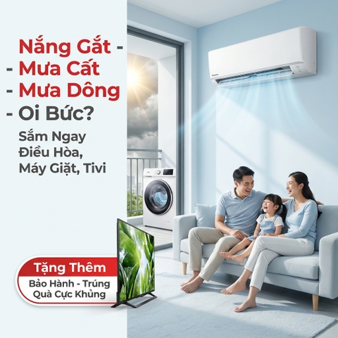 Nắng nóng xen mưa dông tại Bắc Giang: Mẹo làm mát nhà cửa và giặt giũ hiệu quả