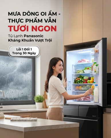 Tủ Lạnh Cũ Chảy Nước Mùa Mưa Ẩm Bắc Giang: Nguy Cơ Sức Khỏe Và Giải Pháp Từ Panasonic