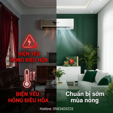 Điện Yếu Giờ Cao Điểm: Nguy Cơ Phá Hỏng Điều Hòa Và Cách Chuẩn Bị Sớm Mùa Nóng