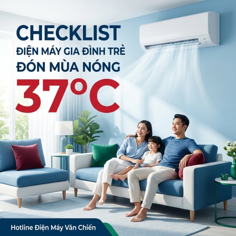 Checklist điện máy cơ bản cho gia đình trẻ đón mùa nóng tại Bắc Giang