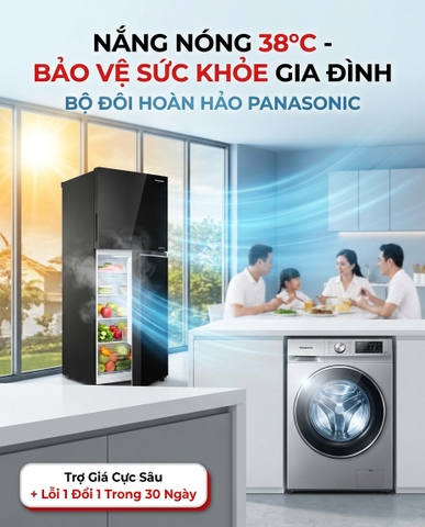 Bắc Giang Nắng Nóng Đỉnh Điểm 38 Độ C: Giải Pháp Bảo Vệ Sức Khỏe Gia Đình Cùng Bộ Đôi Panasonic Tại Văn Chiến
