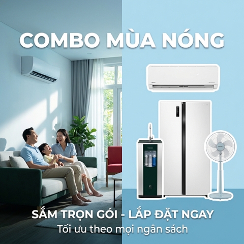 Gợi ý combo mùa nóng: Điều hòa, Quạt, Tủ lạnh cho gia đình tại Bắc Giang