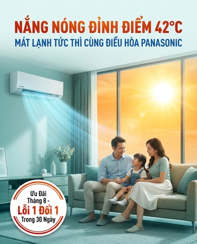 Bắc Giang Nắng Nóng Đỉnh Điểm 42 Độ C: Có Nên Mua Điều Hòa Panasonic Tiết Kiệm Điện?