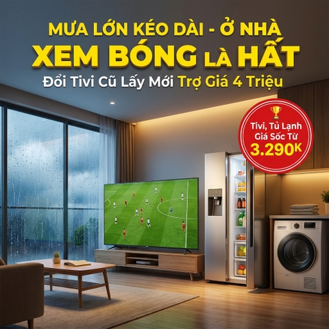 Mưa Lớn Kéo Dài Tại Bắc Giang: Bí Quyết Chuẩn Bị Không Gian Xem World Cup Tại Nhà Cực Đỉnh