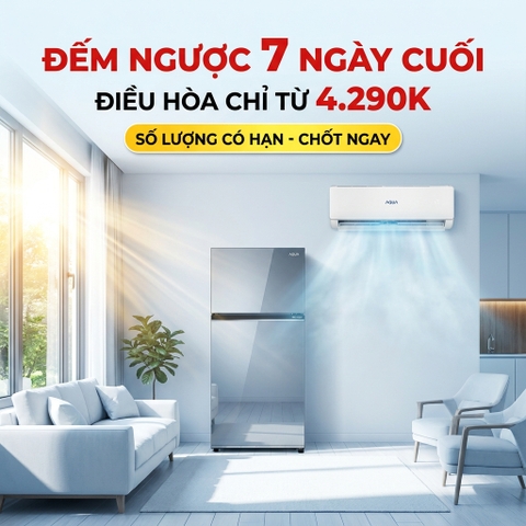 Chỉ Còn 7 Ngày: Xả Kho Điều Hòa, Tủ Lạnh Tại Bắc Giang - Đừng Để Nóng Đỉnh Điểm Mới Mua!