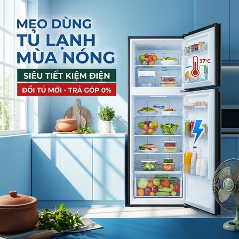 Mẹo Dùng Tủ Lạnh Mùa Nóng Tiết Kiệm Điện Nhất Tại Bắc Giang