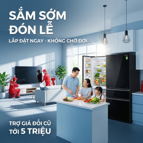 Kinh nghiệm sắm điện máy trước lễ 30/4 tại Bắc Giang: Đừng để nước đến chân mới nhảy