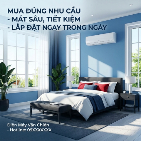 Case thực tế: Kinh nghiệm chọn mua điều hòa chuẩn nhu cầu cho mùa hè tại Bắc Giang