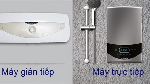 Nên mua bình nóng lạnh trực tiếp hay gián tiếp?