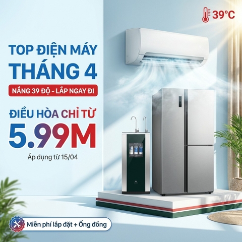 Top Nhu Cầu Điện Máy Tăng Mạnh Tháng 4 Tại Bắc Giang: Chuẩn Bị Gì Khi Nắng Nóng 39°C?