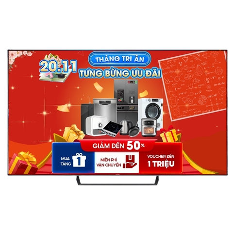 Google Tivi QLED Aqua 4K 65 inch AQT65S80EUX