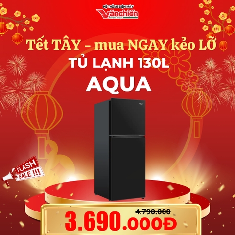 Tủ lạnh Aqua 130 lít AQR-T160FA(BS)
