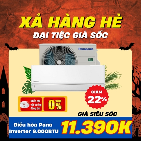 Điều Hòa Panasonic Inverter 9.000BTU CU/CS-RU9AKH