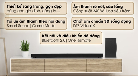 Loa thanh Samsung HW-T650/XV