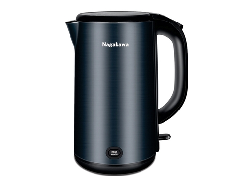 Ấm siêu tốc 2 lớp inox 304 Nagakawa 1.8 lít NAG0319
