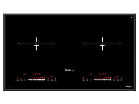 Bếp từ đôi Inverter Nagakawa NAG1214M