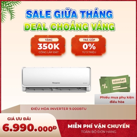 Điều hòa Kangaroo Inverter 9.000BTU KG9ACI