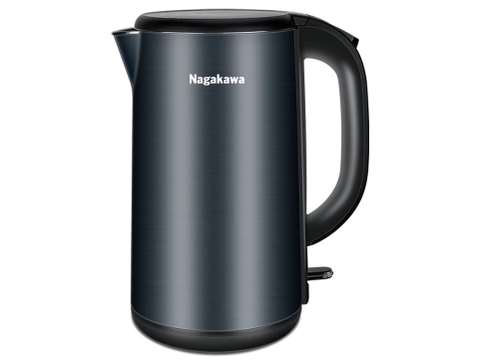 Ấm siêu tốc 2 lớp inox 304 Nagakawa 1.8 lít NAG0320