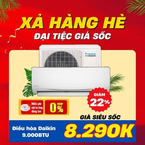 Điều hòa Daikin 9000BTU FTF25XAV1V/RF25XAV1V