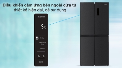 Máy giặt Aqua Inverter 12 kg AQW-DR120HT.BK