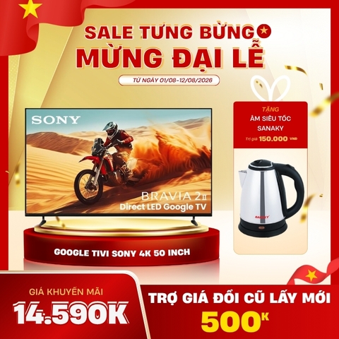 Google Tivi Sony 4K 50 inch K-50S25VM2