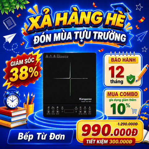 Bếp từ đơn Kangaroo  2000W KG18IC1