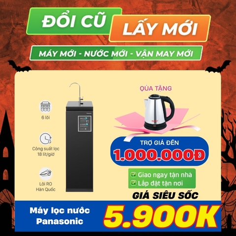 Máy lọc nước RO Panasonic TK-CA811K-VN 6 lõi