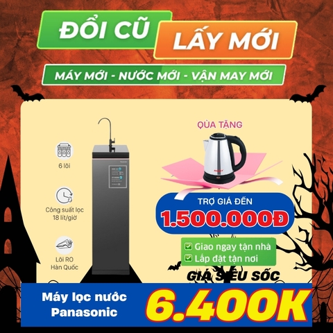 Máy lọc nước RO Panasonic 6 lõi TK-CA812M-VN