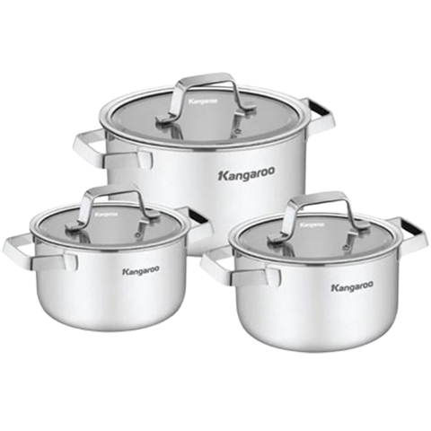 Bộ nồi Kangaroo KG304IP1