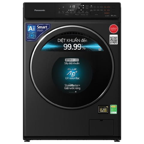 Máy Giặt Sấy Cửa Trước Panasonic 9 Kg giặt 6kg sấy NA-S96FR1BVT