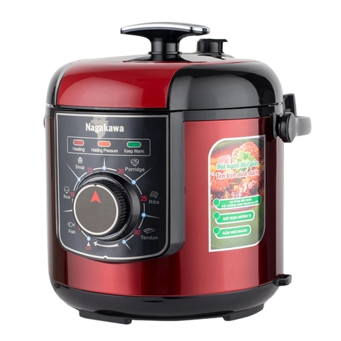 Nồi áp suất điện Nagakawa NAG0205 (6.0 Lít)