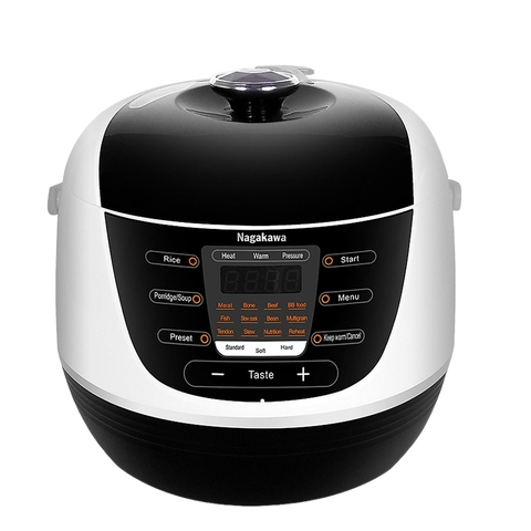 Nồi áp suất điện Nagakawa NAG0206 6 lít