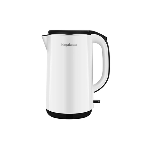 Ấm siêu tốc 2 lớp inox 304 Nagakawa NAG0321 (1,8 lít - 1.800W)