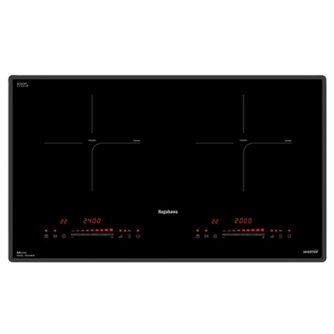 Bếp từ đôi lắp âm Nagakawa NK2C08MS