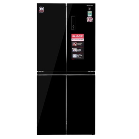Tủ lạnh Sharp Inverter 401 lít Multi Door SJ-FXP480VG-BK
