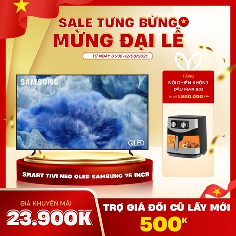 Smart Tivi QLED Samsung 4K 75 inch QA75Q8FAAKXXV