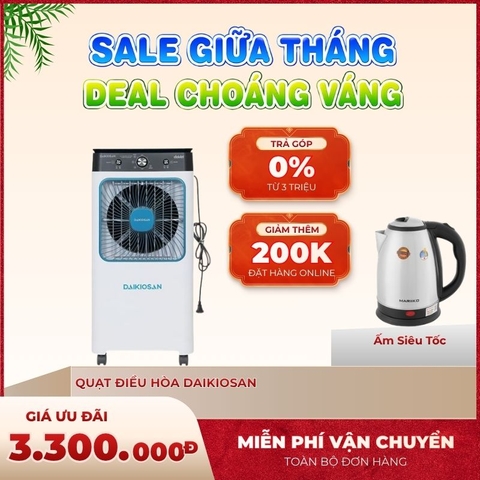 Quạt điều hòa Daikiosan 81W DM110