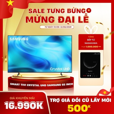 Smart Tivi Crystal UHD Samsung AI 4K 65 inch UA65U8500HKXXV