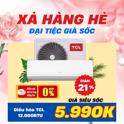 Điều hòa TCL 12.000BTU TAC-12CSD/XAB1