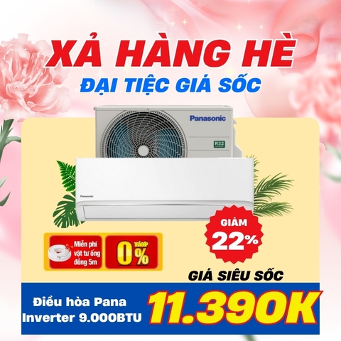 Điều Hòa Panasonic Inverter 9.000BTU CU/CS-RU9AKH