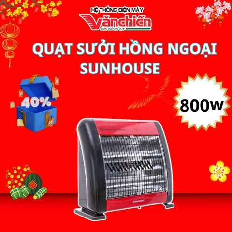 Quạt sưởi hồng ngoại Sunhouse SHD7013