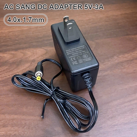 Adapter 5V-3A chân nguồn DC 4.0x1.7mm