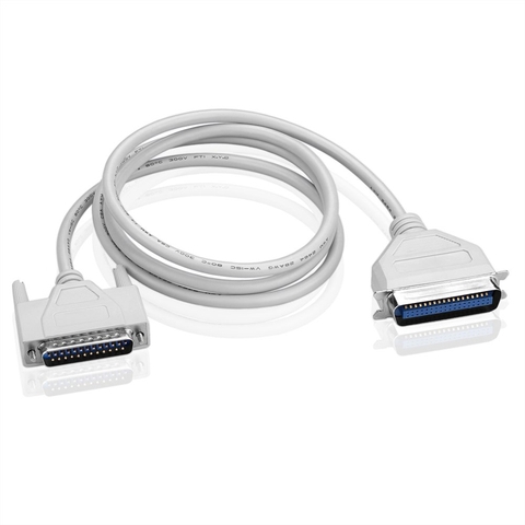 LPT Parallel Printer 25 Pin DB-25 Male to CN36 36 Pin Female Cable IEEE1284
