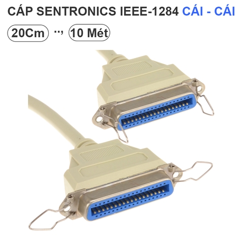 Centronics IEEE-1284 Parallel Printer Cable 36 Pin Female to Female