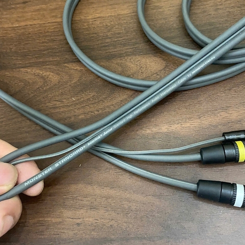 Dây phono 2 đầu RCA cho Pre AMP Mâm than Cáp hãng Monster