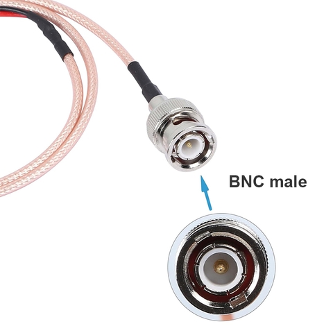Cáp BNC sang Dupont 2.54 đấu nối nhanh terminal - BNC male to Dupont test cable