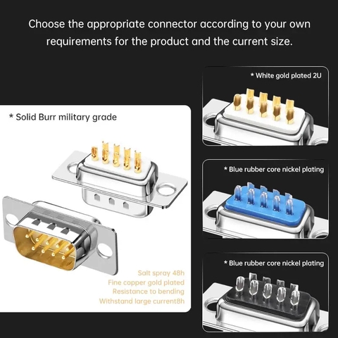 Đầu hàn DB9 cái kèm vỏ ốp kim loại làm dây RS232 RS485 - DB9 metal housing connector