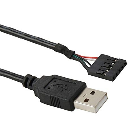 Dây USB type-A đực sang 5pin USB 2.0 trên bo mạch PC - 5 Pin Motherboard to USB Adapter Cable
