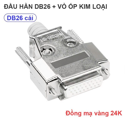 Jack nối DB26 cái ( Female) 3 hàng 26 chân